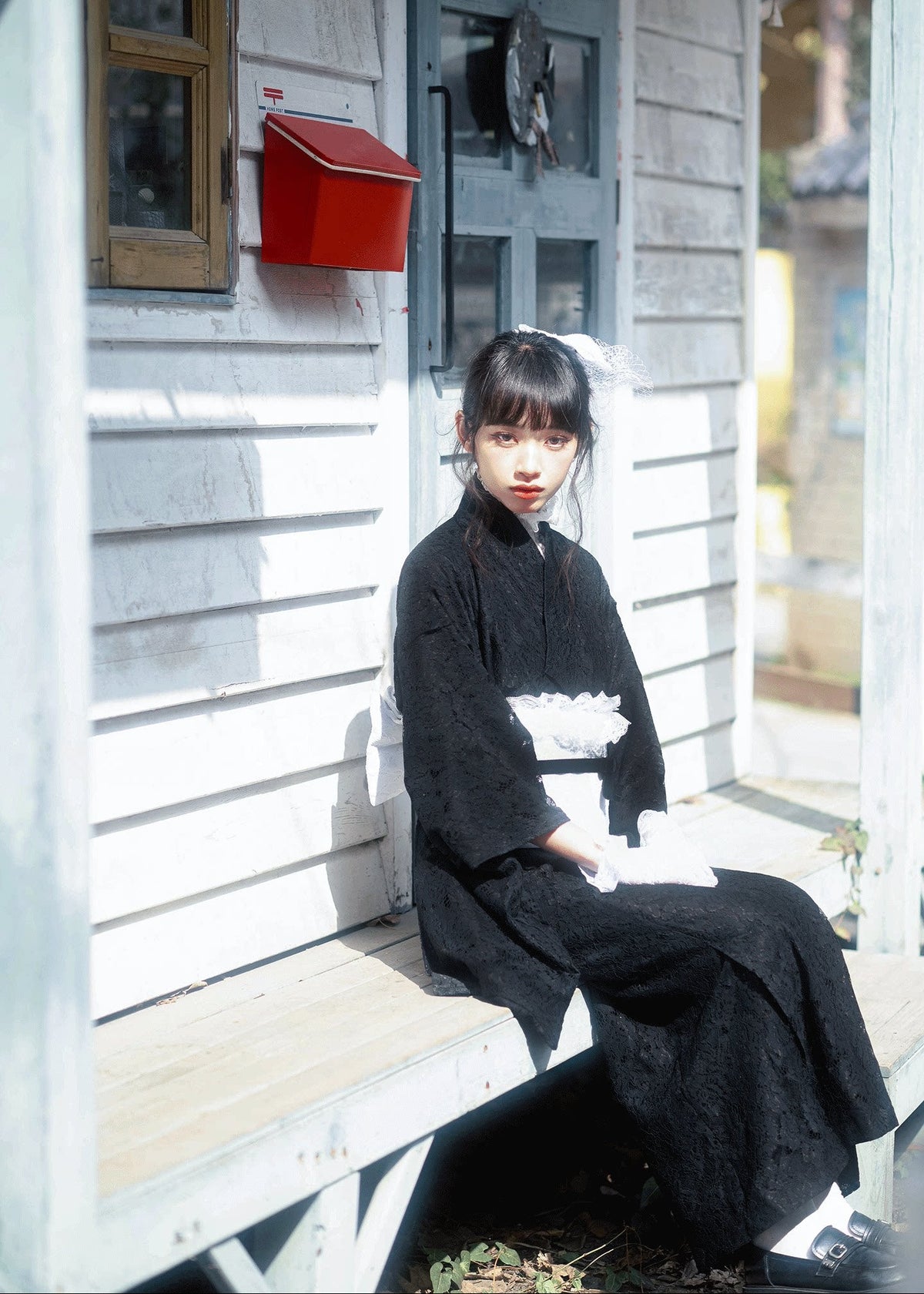 Su Yu | 5-Piece Lace Asian Kimono (素羽)