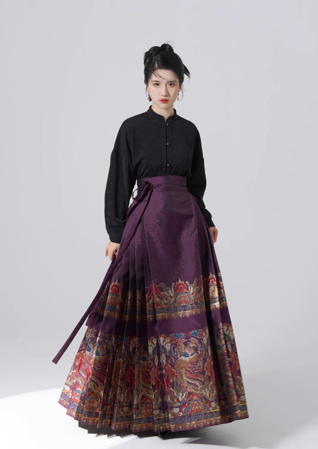 Phoenix | Modern Ma Mian Skirt (凤染)