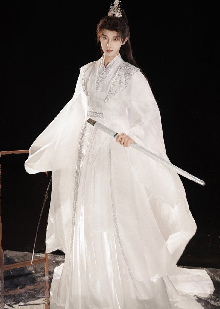Untouched by Dust | 3-Piece Unisex Plus Hanfu (不染尘)