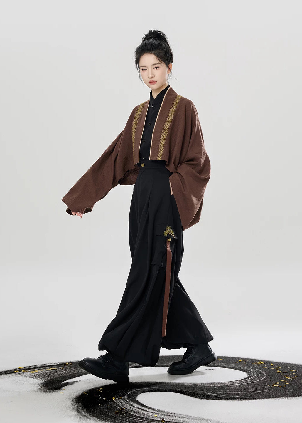 Nightfall Cypress | Modern 3-Piece Hanfu (夜归柏)