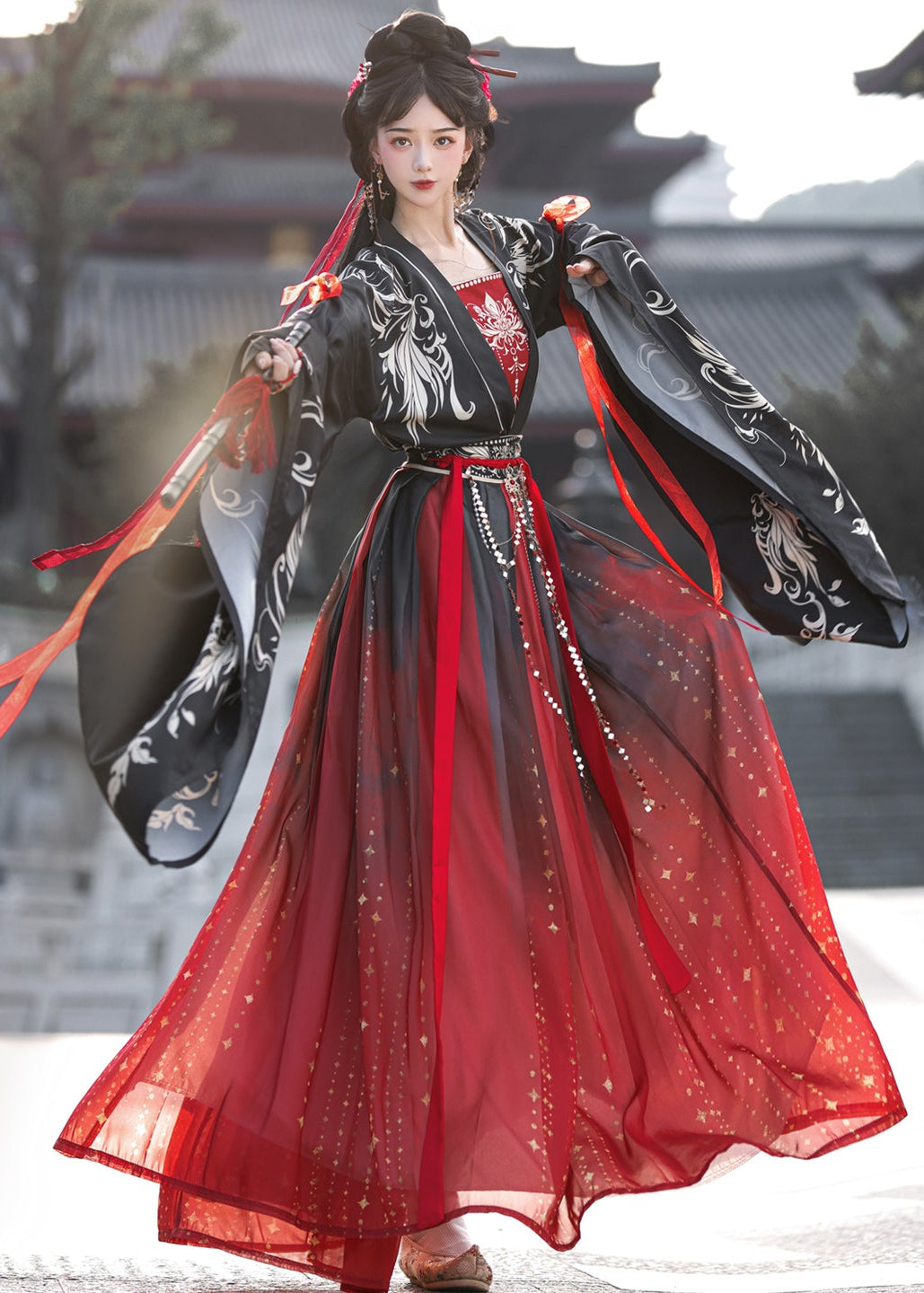 hanfu dress HanfuInk cold river|Modern Package Included Hanfu Costume - Mingyu
