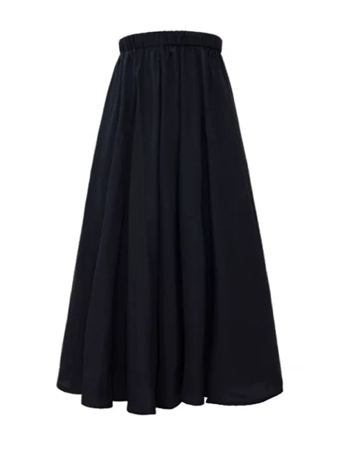 Cloud White | White / Black Midi Maxi Underskirt (云白)