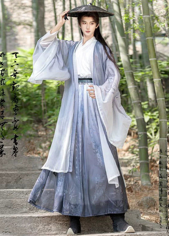 Mystic Bamboo | 3-Piece Unisex Couple Plus Hanfu (玄玉)