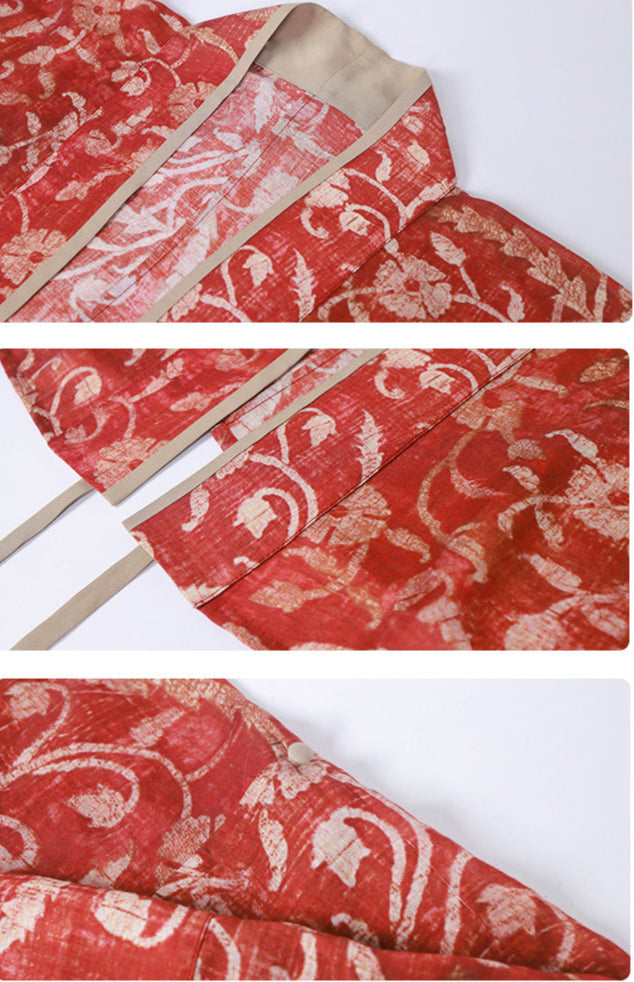 Vermilion Bird | Modern 4-Piece Pants Set (朱雀)