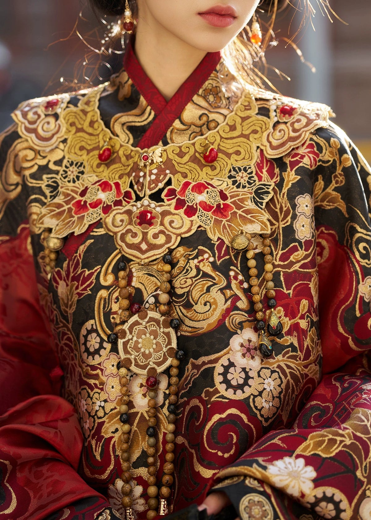 Serpiente espiritual | 4 piezas 2025 Año Nuevo Ming Hanfu (灵蛇守岁)