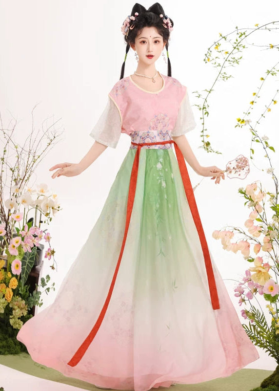 Summer Breeze | 2-Piece Plus Summer Hanfu (知夏)