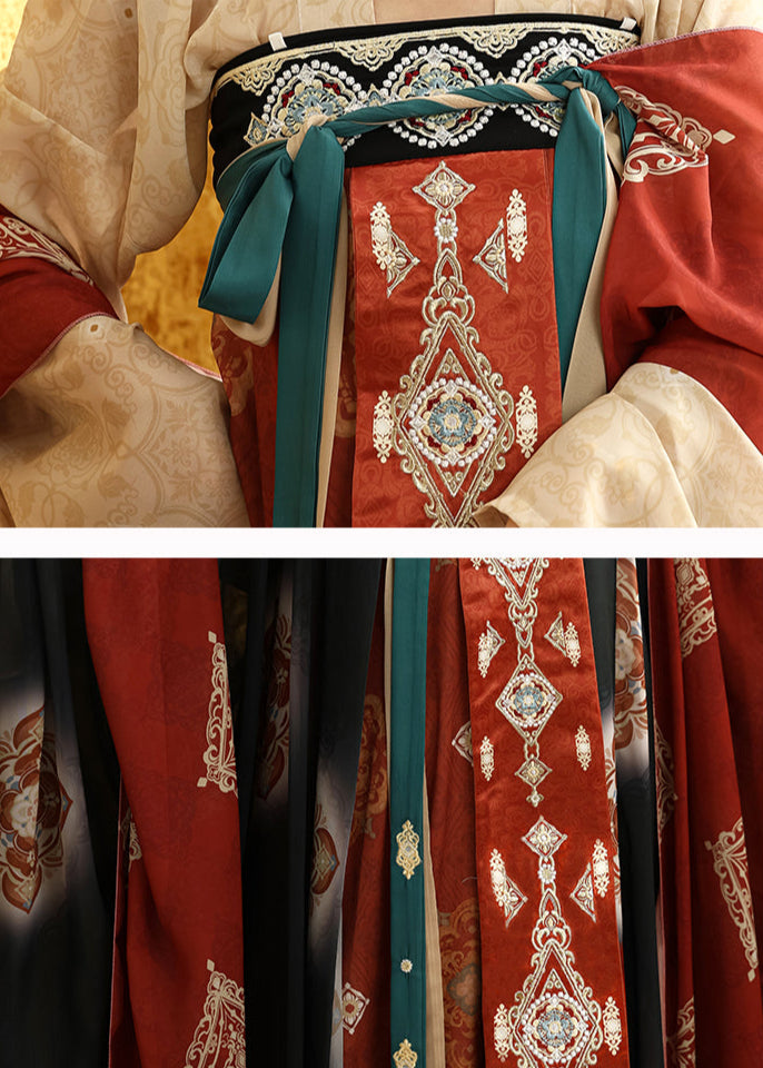 Blissful Tang | 3-Pieces Hanfu (极乐盛唐)