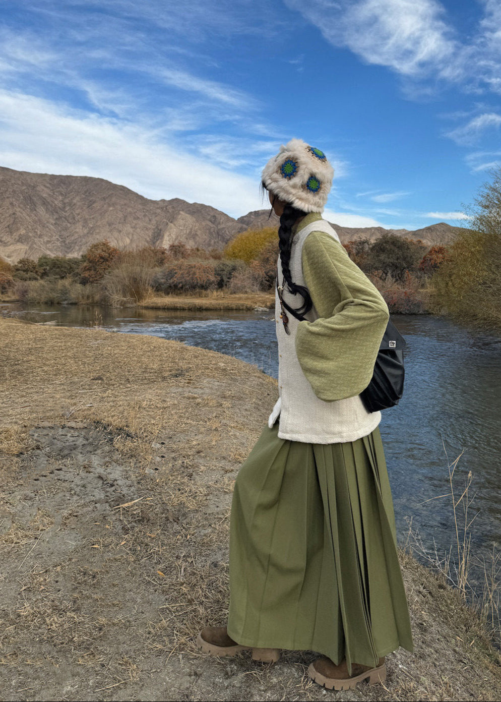 Sea Salt Mint | Plus Modern Skirt Set (海盐薄荷)