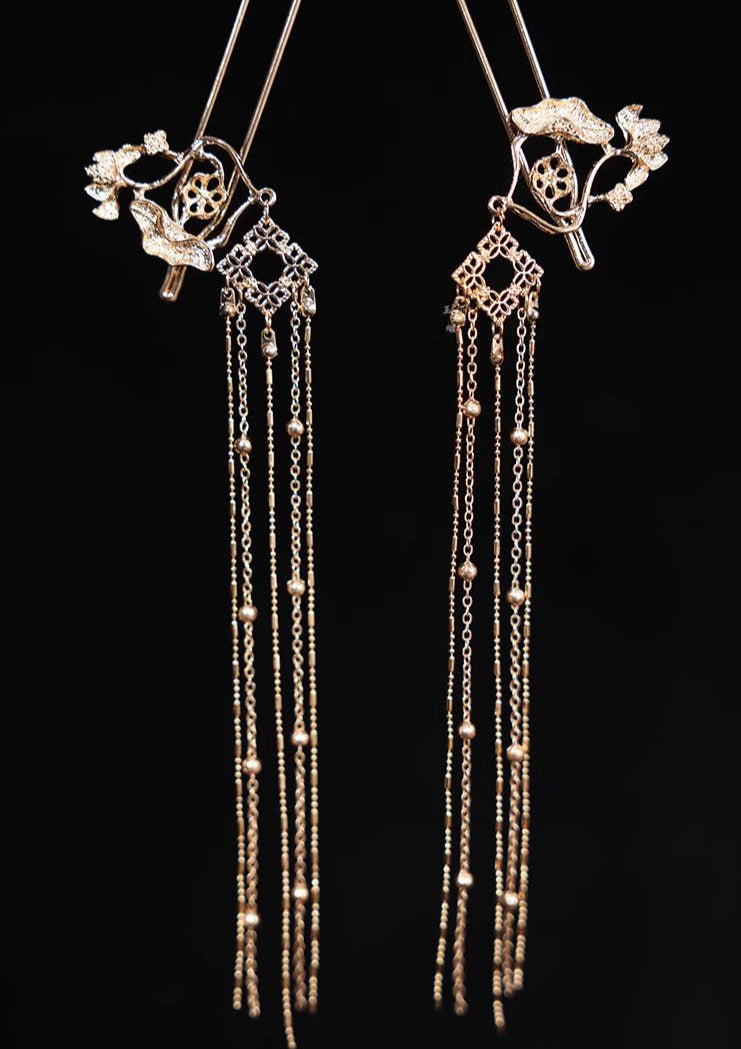 Peonía | Horquilla de flores (赏牡丹)