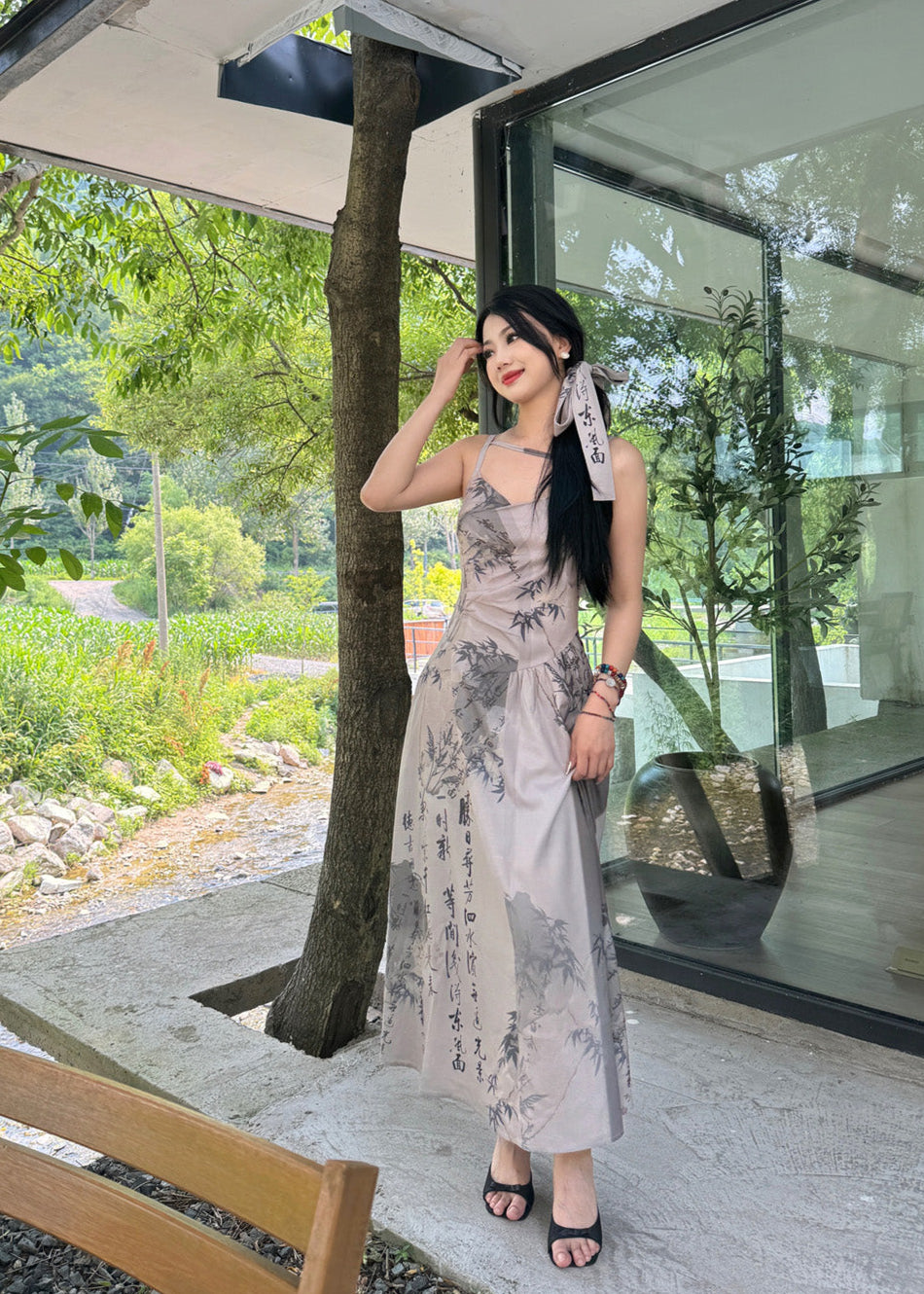 Bamboo Rhythm | 3-Piece Plus Qipao (竹韵)