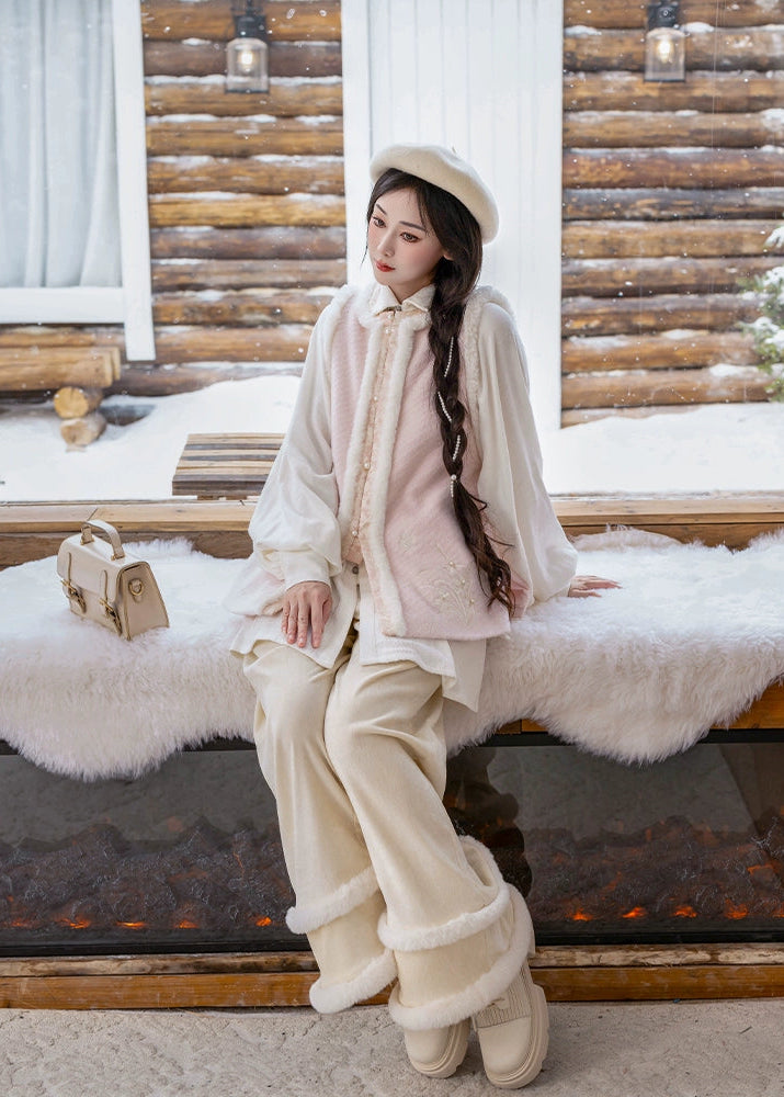 Snowy Plush | Modern 3-Piece Set (雪绒绒)