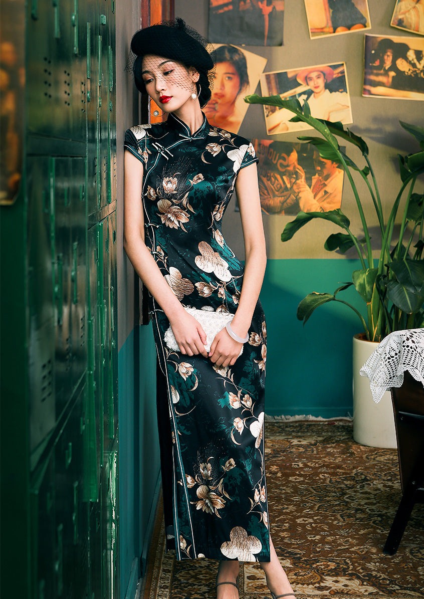 Yi Chuan | Silk Qipao Dress(伊川) – NewMoonDance
