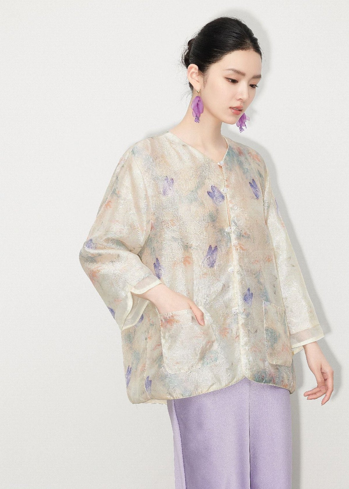 Butterfly Flower | New Chinese Style 2-Piece Set (蝶恋花)