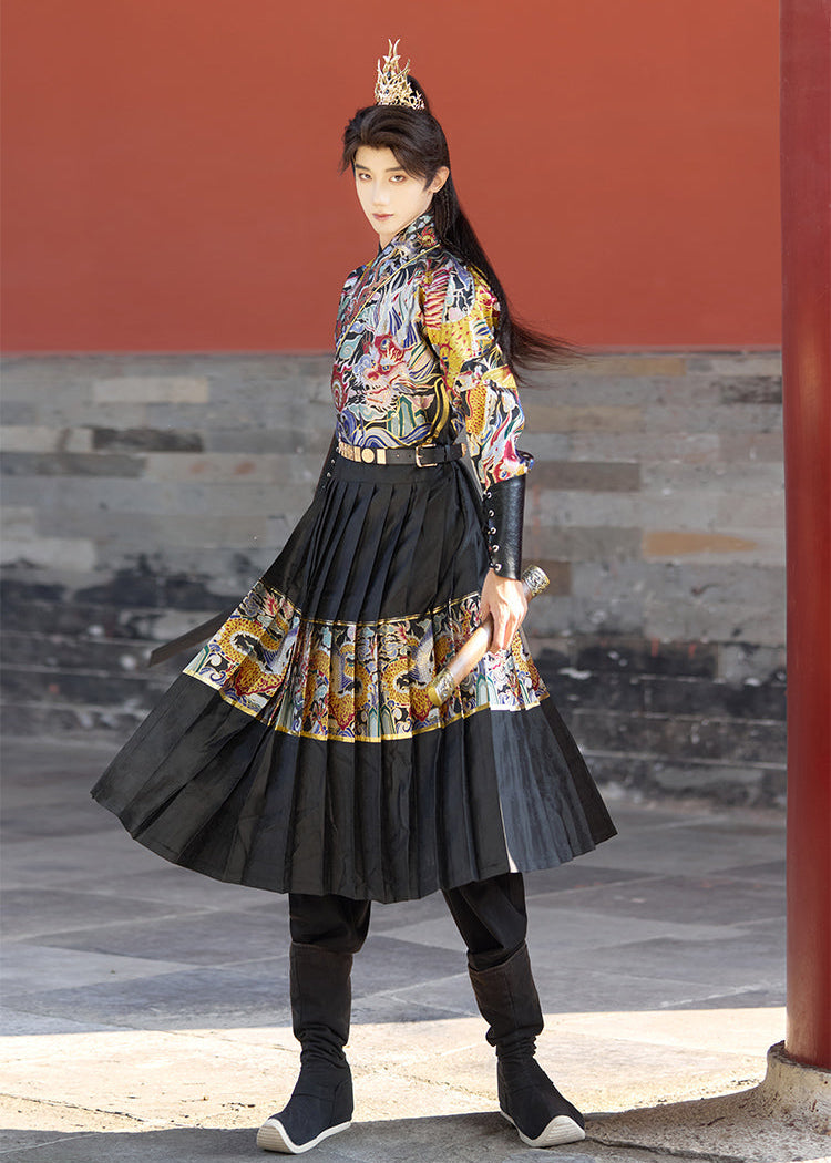 Ming Commander | Uni-Sex 4-Pieces Embroidered Flying Fish Hanfu (明千户)