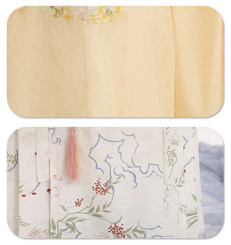 Moonlight Flower | 3-Piece Printed Hanfu (月下花眠)