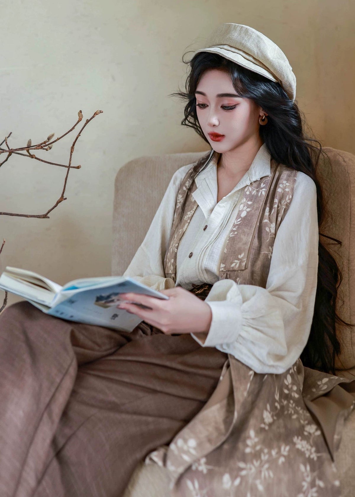 French Holiday | Modern 3-Piece Pants Set (南法假日)