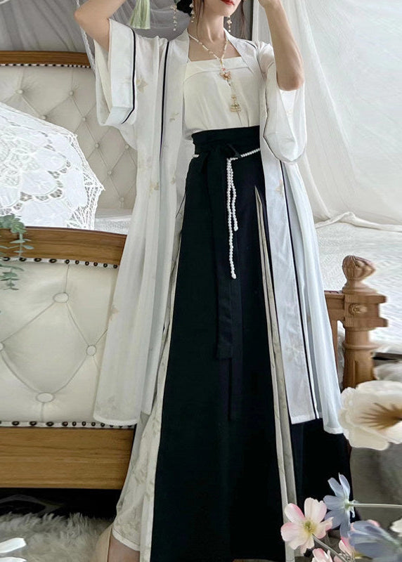 Flower Mirror | 3-Piece Modern Hanfu Set (繁花镜)
