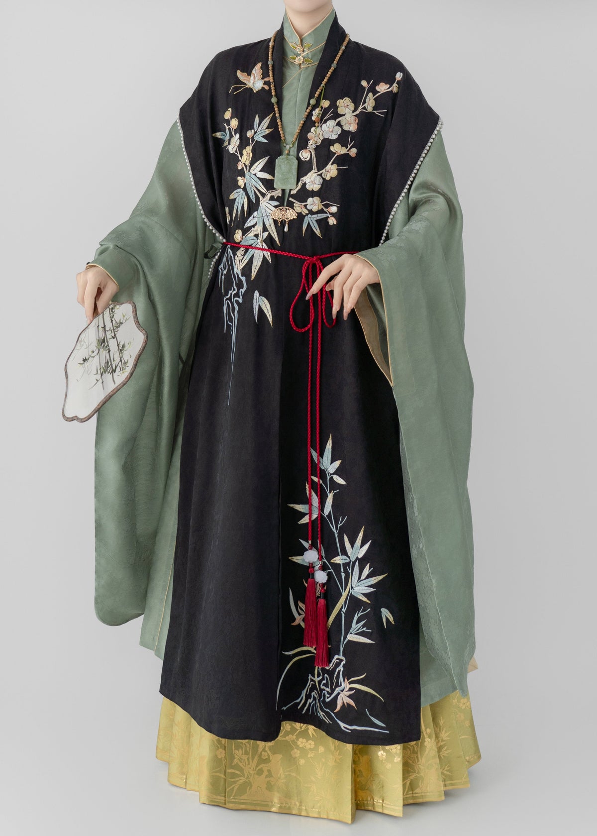 Bamboo Plum | 3-Piece Plus Set (竹梅图)