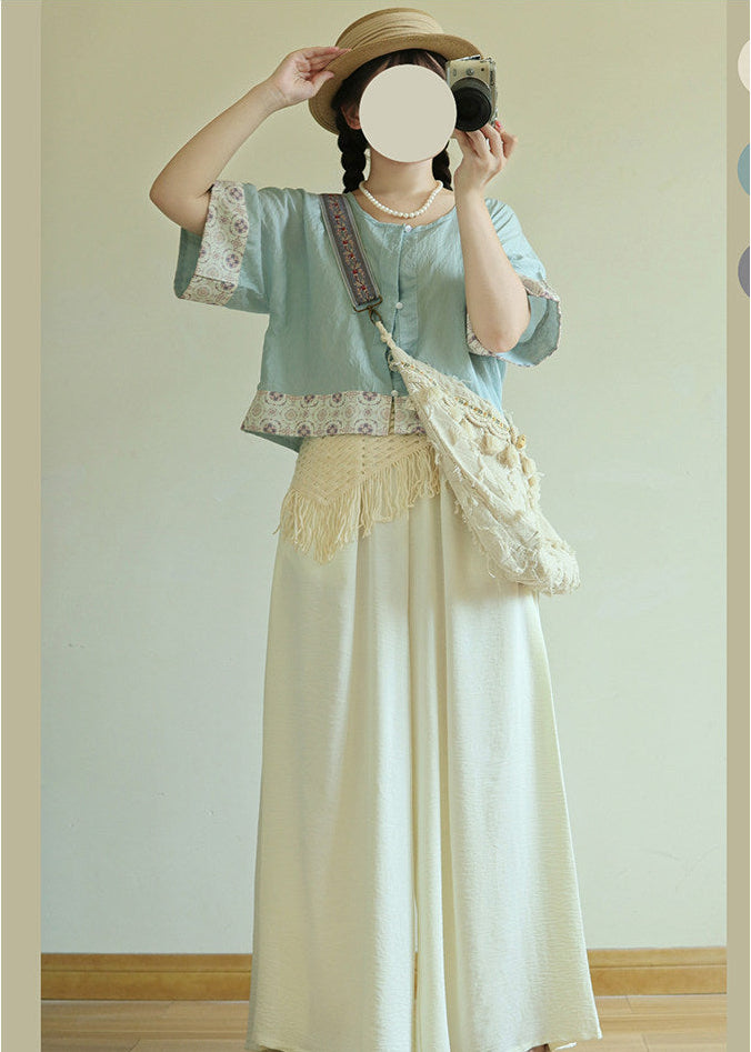 Midsummer Breeze | 2-Piece Plus Pants Set (盛夏)
