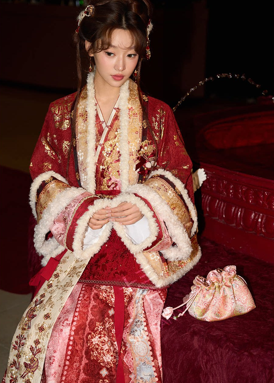Serpiente espiritual | 4 piezas 2025 Año Nuevo Ming Hanfu (灵蛇守岁)