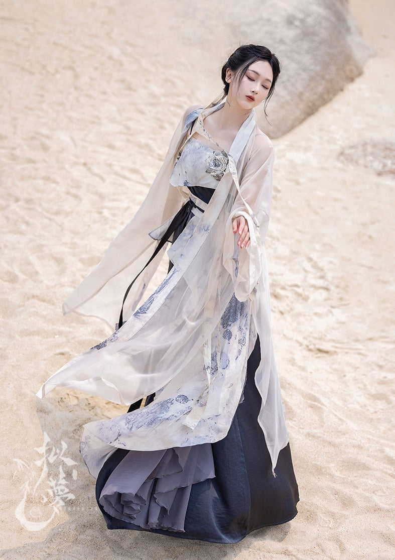 Mojave Ghost | Modern Ivory Dress (无忧)