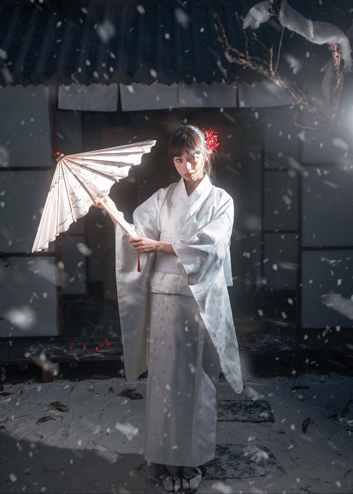 Kill Bill | 4-Piece Asian Kimono (雪刃)