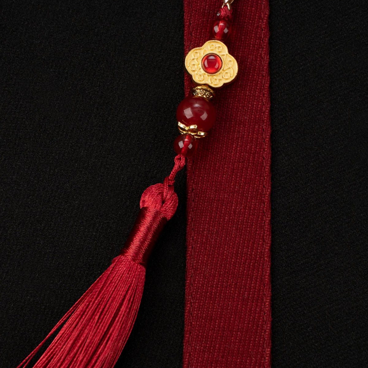 Lantern Flower | Modern 3-Piece San Jian Skirt Set (金灯花)