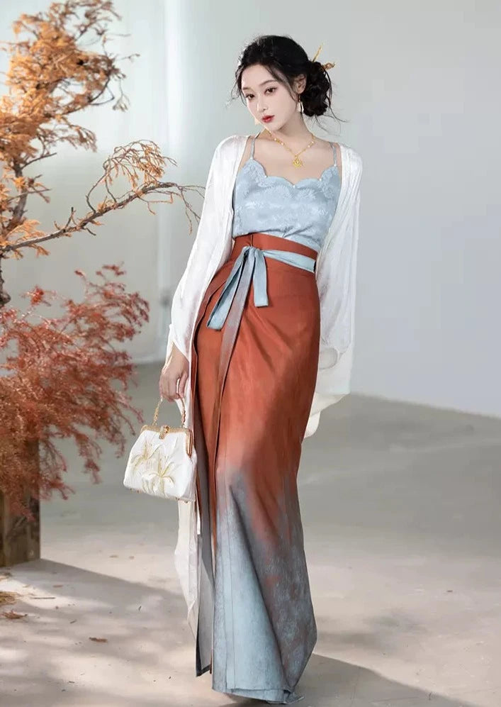 Underglaze Red | Modern 3-Pieces Set (釉里红)