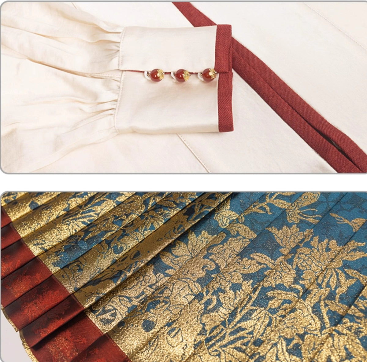 Spell of the Fragrance | Modern 2-Pieces Ma Mian Skirt Set (国色)