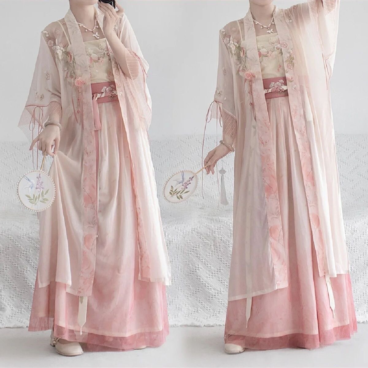 Honey Peach | 3-Piece Plus Hanfu (蜜桃)