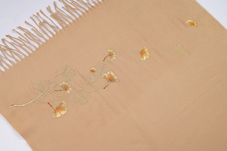 Ginkgo | 5-Colors Modern Scarf (一叶秋)