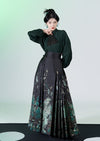Phoenix | Modern Ma Mian Skirt Set (青羽)