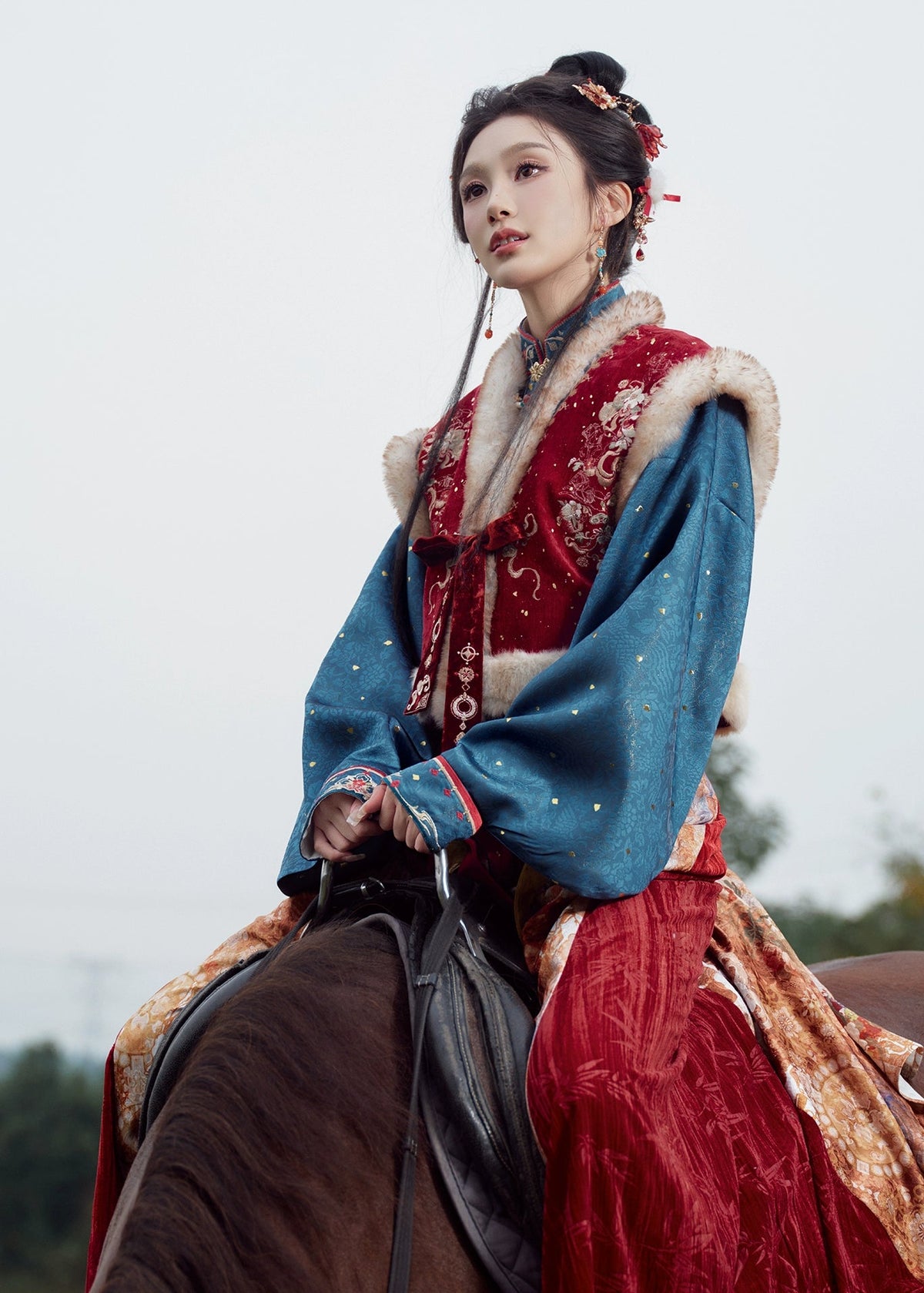 Star Fall | 4-Piece 2026 New Year Hanfu (青阳星回)