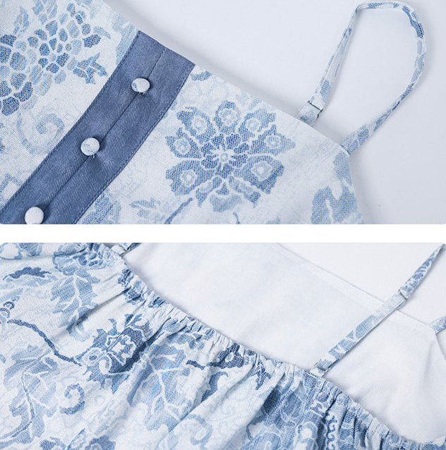 Azure | 3-piece Modern Shorts Set (空青)
