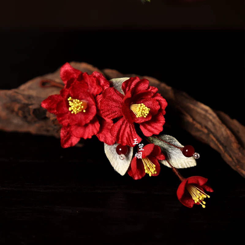 Flora | 13 Flower Goddess Hairpins (山茶)
