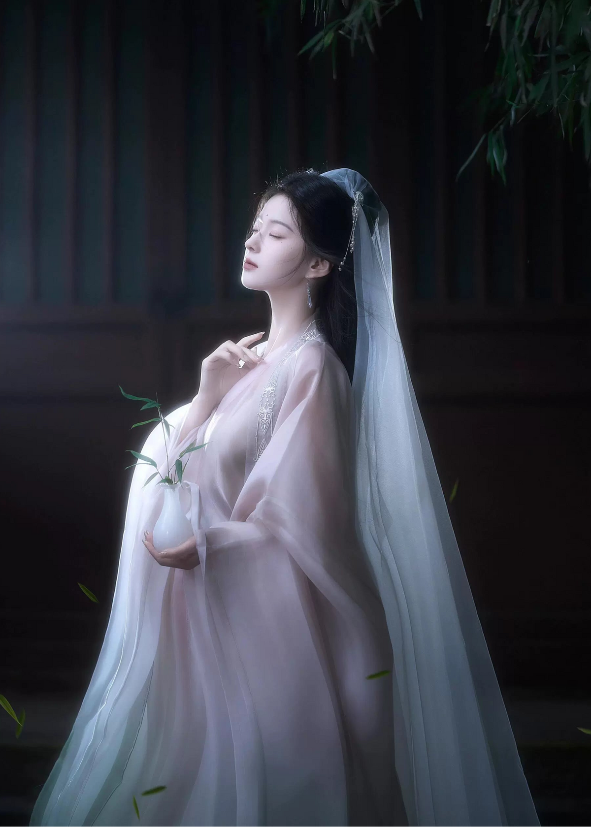 Jade Guanyin | 4-Piece Hanfu (玉观音)