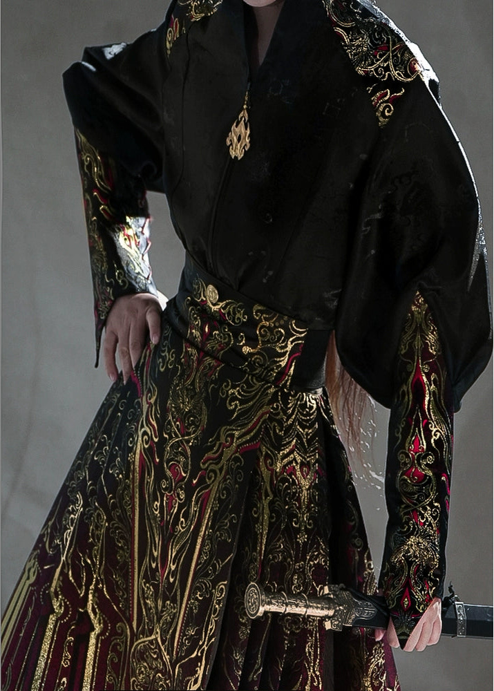 Kings and Lords | Modern Unisex Ma Mian Skirt Set (王侯将相)