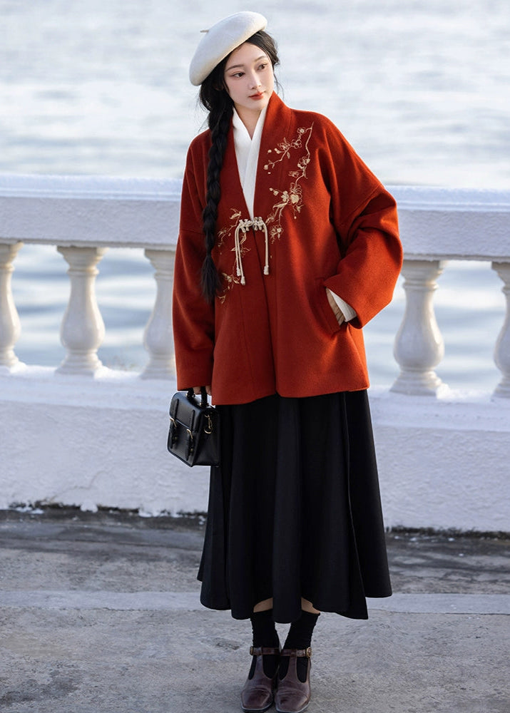 Plum Blossoms | Modern 3-Piece Set (倚梅香)