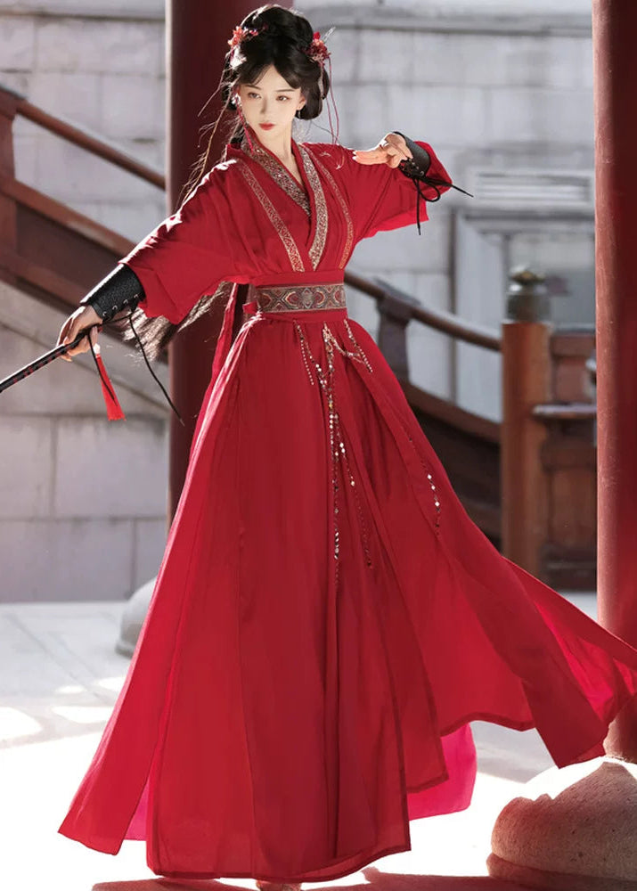 Mortal World | 5-Piece Unisex Hanfu (红尘)