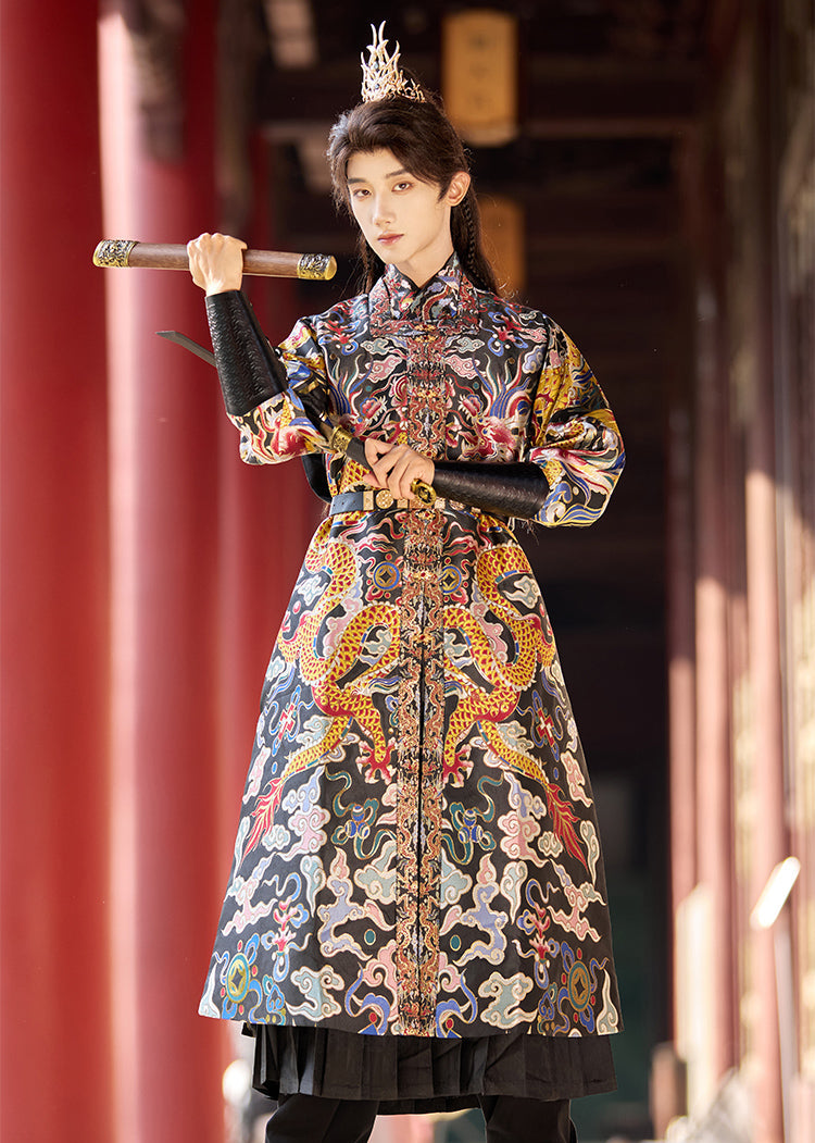 Ming Commander | Uni-Sex 4-Pieces Embroidered Flying Fish Hanfu (明千户)