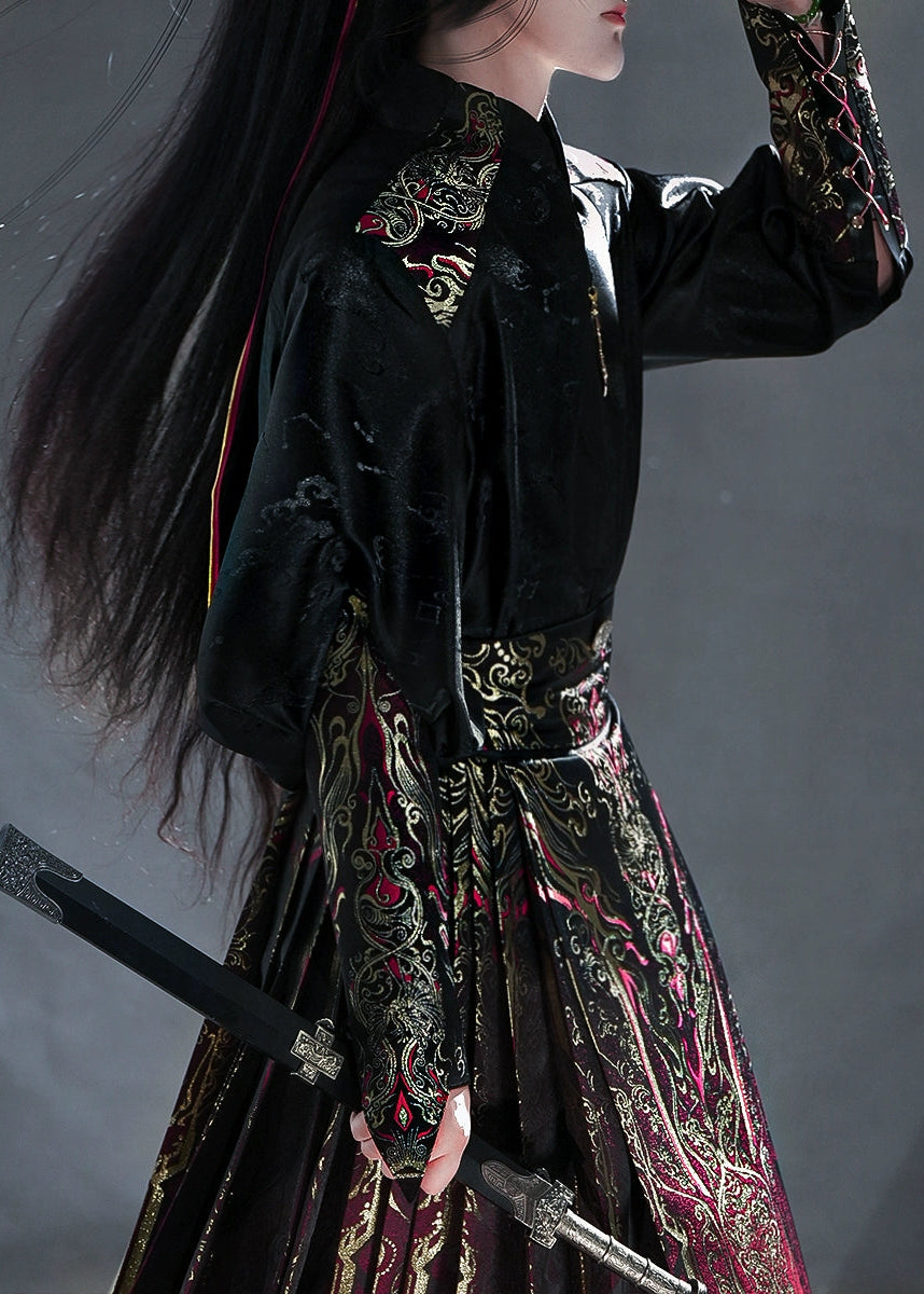 Kings and Lords | Modern Unisex Ma Mian Skirt Set (王侯将相)