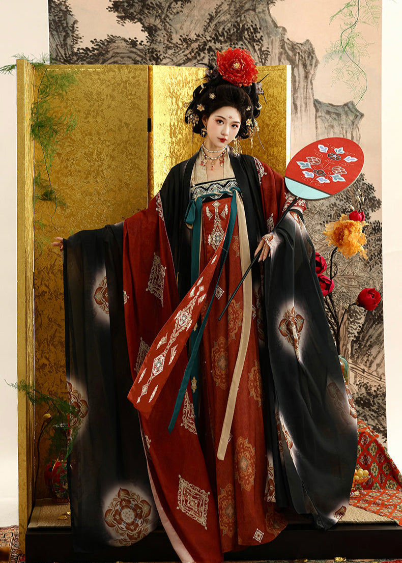 Blissful Tang | 3-Pieces Hanfu (极乐盛唐)