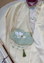 Lotus Fairy | Embroidered Purse