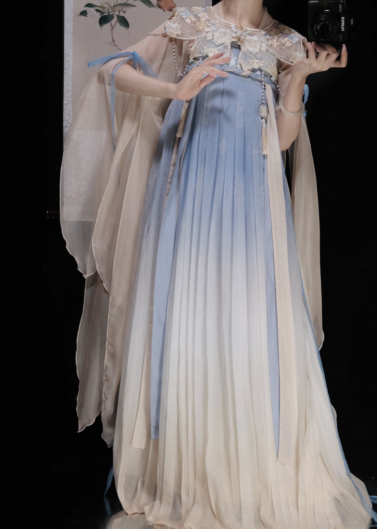 Moonlight | 5-Piece Embroidered Plus Hanfu (皎月)