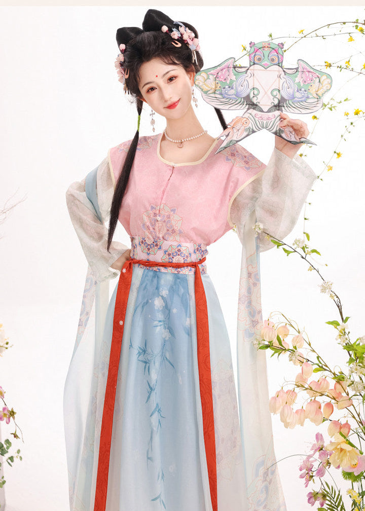 Summer Breeze | 2-Piece Plus Summer Hanfu (知夏)