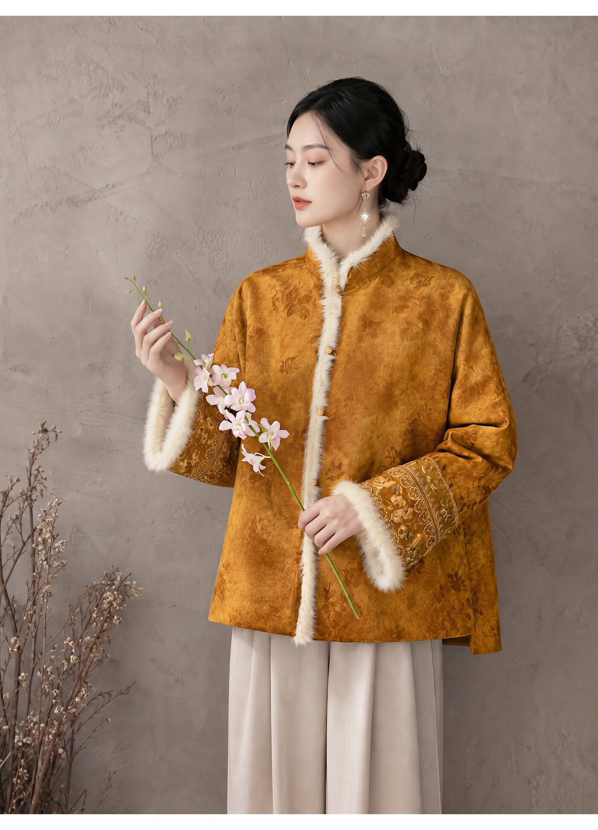 Butterfly Flower | New Chinese Style Jacket (倾城)