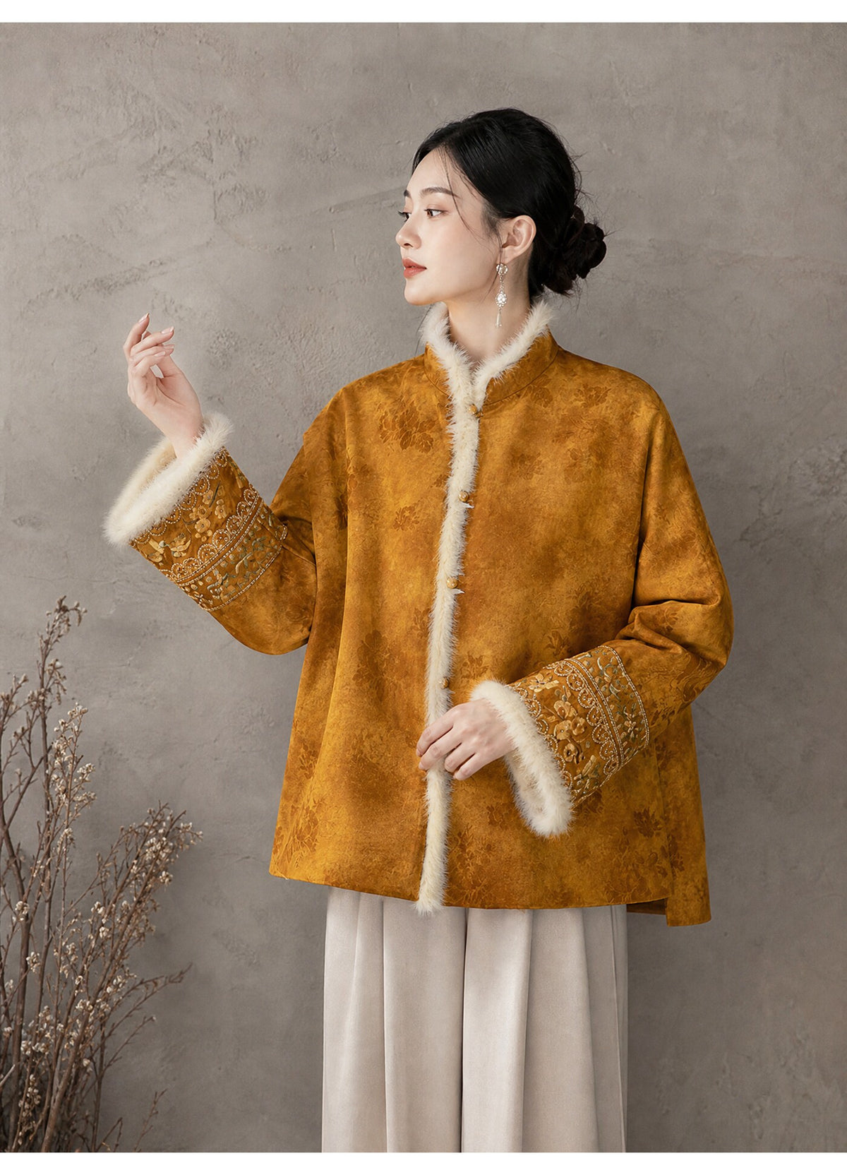 Butterfly Flower | New Chinese Style Jacket (倾城)