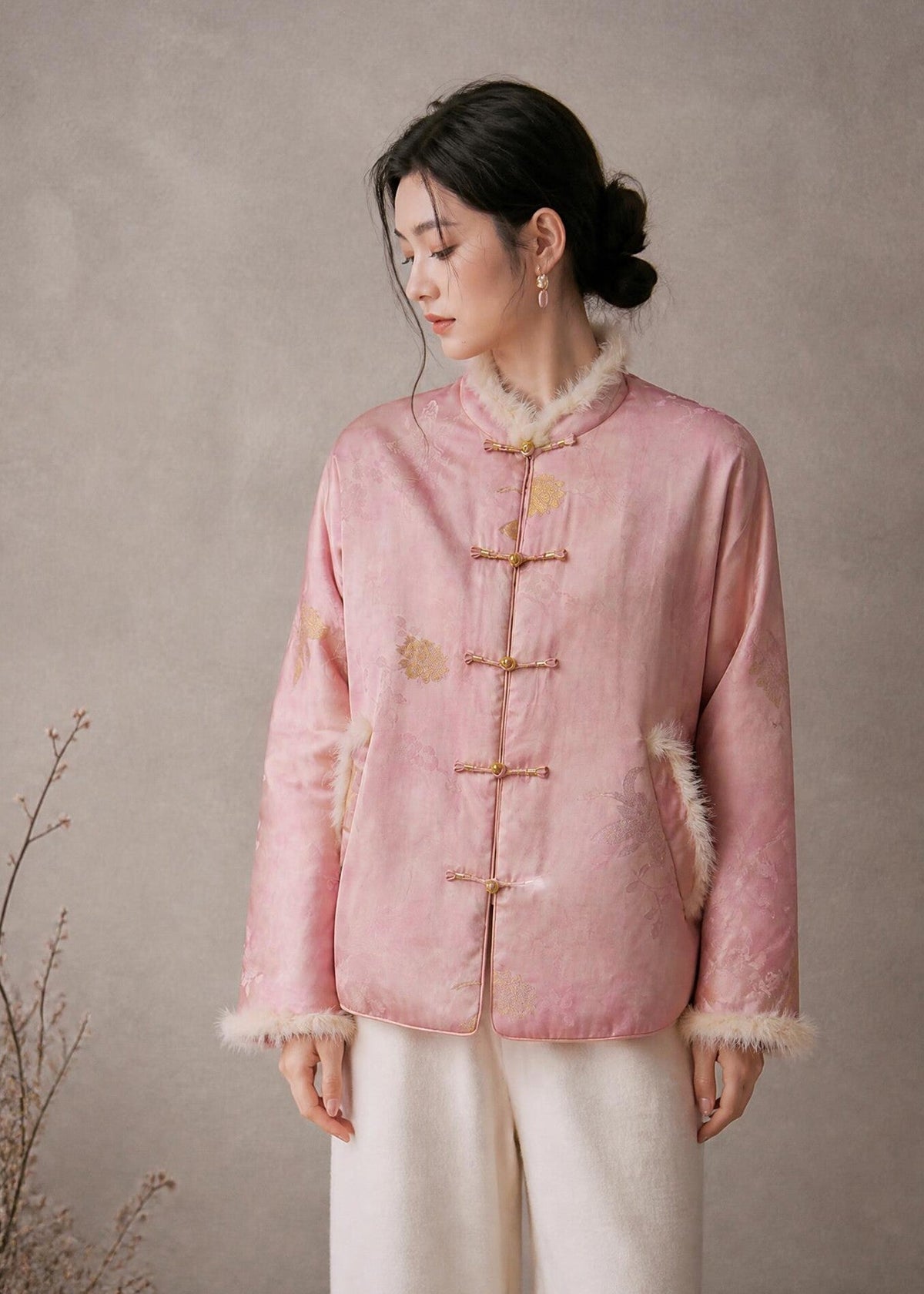 Golden Empress | New Chinese Style Jacket (倾城)