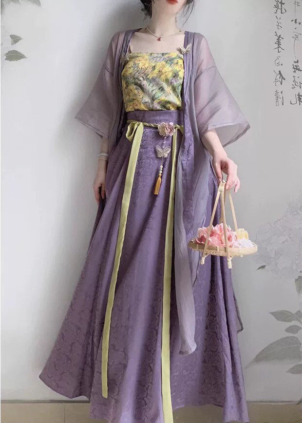 Violet Mist | 3-Pieces Plus Hanfu (紫气)