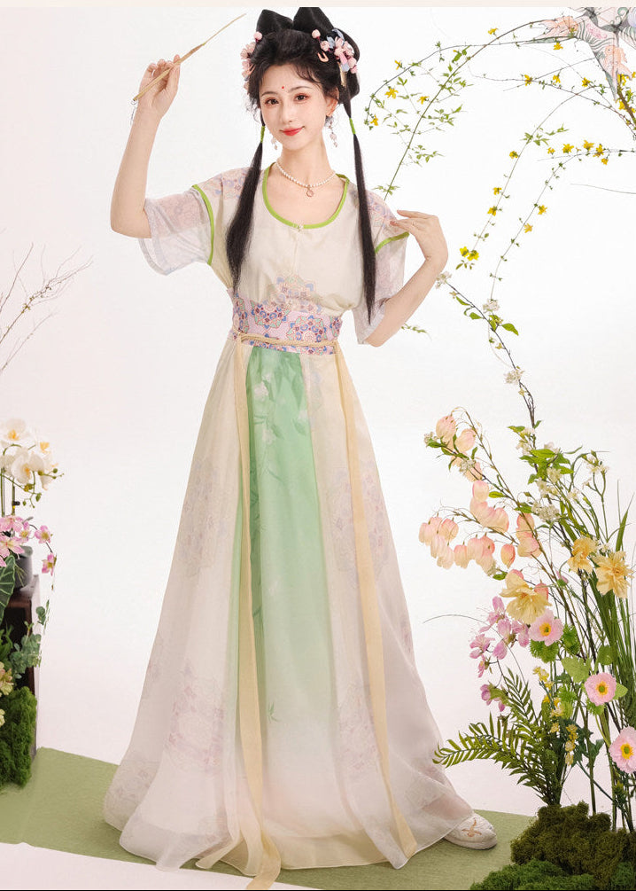 Summer Breeze | 2-Piece Plus Summer Hanfu (知夏)
